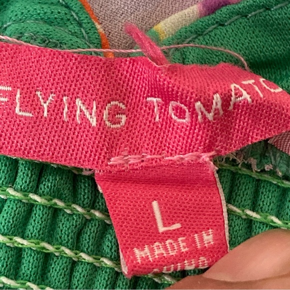 Flying Tomato Floral Printed Cutout Halter Maxi Dress Multicolor Size L - Picture 8 of 16